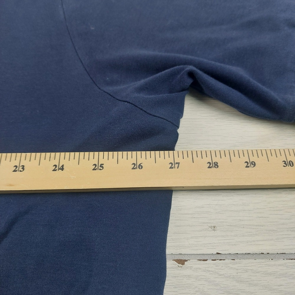 Polo Ralph Lauren Shirt Mens 2XLT Navy Blue Cotton Big & Tall Preppy Minimalist - Picture 6 of 7